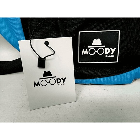 Rare Moody Black Unisex Adjustable Waist/Hip Fanny Pack Bum Bag by Moody Black - Picture 2 of 8